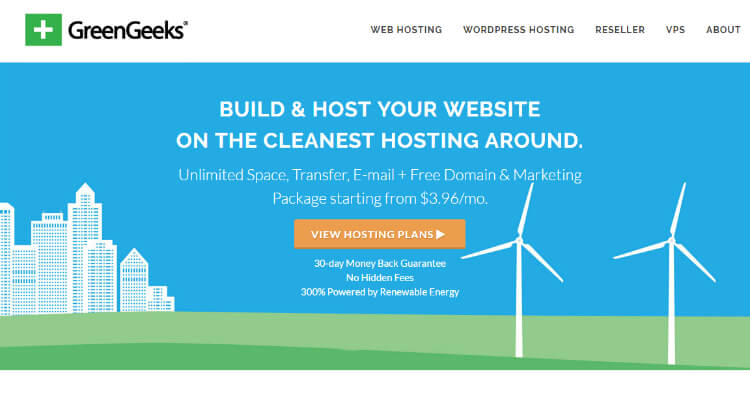 Green Geeks - One Of The Best WordPress Hosting For Beginners