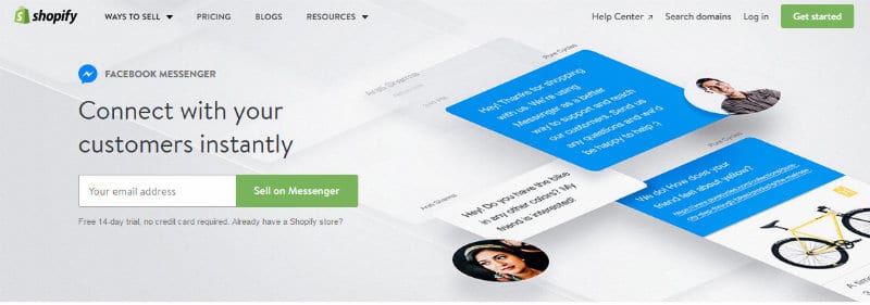 Sell On Facebook Messenger With Shopify